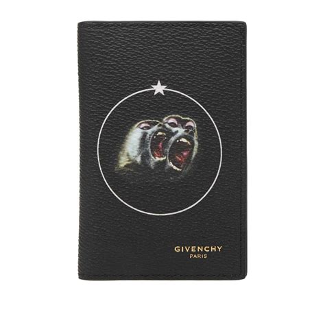 givenchy monkey card holder|givenchy gold card holder.